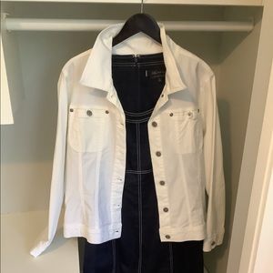 White Jean Jacket
